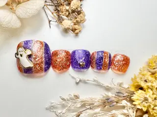 ネイル ネイルPetit Ribbonのネイルデザイン