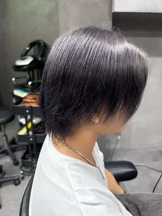ショート カラー メンズ オルソーヘアー所属・mako /カラーモデル募集中のヘアスタイル