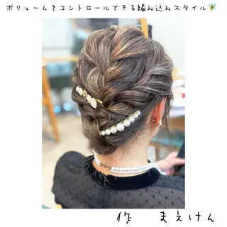 ヘアアレンジ 前田 健太のヘアスタイル