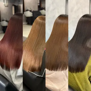 セミロング カラー 🌹【代表】古川暁 髪質改善縮毛矯正🌹のヘアスタイル