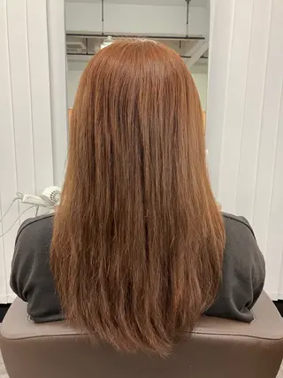 ロング カラー 徳永 花怜のヘアスタイル