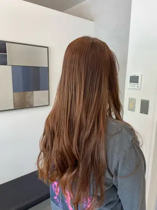 ロング UNFEIGNED02所属・カイ/名古屋・伏見 カットモデルのヘアスタイル