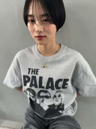 ショート HOODS hair salon所属・透明感カラー🌿ボブ ✨飛田　ケイのヘアスタイル