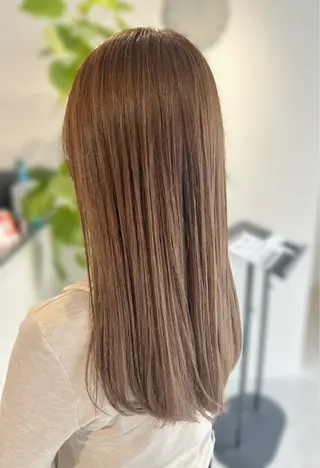 ロング カラー 💎韓国カラー Giness坂下巧のヘアスタイル