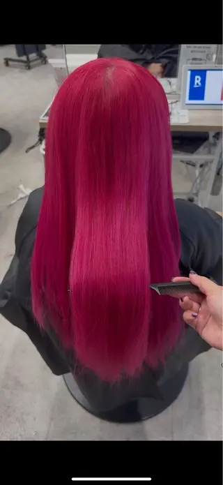 ロング カラー 【派手髪】【個性派】 lilica💫⚡️のヘアスタイル