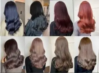 ロング カラー ヘアアレンジ 🕊miki モテ髪🫧のヘアスタイル