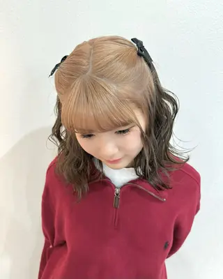 カラー 透明感ワンカラー梅田 ダブルカラー/川上のヘアスタイル