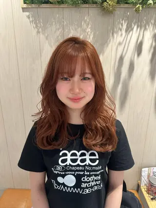 セミロング カラー 🖤KURUMI🖤 潤艶・髪質改善のヘアスタイル