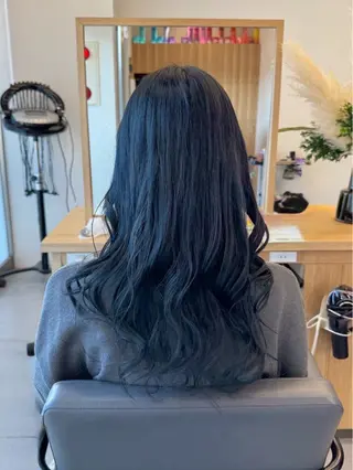 ロング カラー うるツヤカラー💖 なるみももかのヘアスタイル