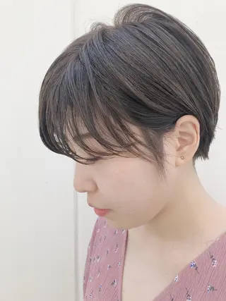 ショート カラー ノグチ ユウキ/ボブのヘアスタイル