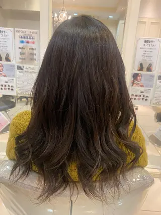 ロング カラー Ash志木/TOP 宮崎 瑠菜のヘアスタイル