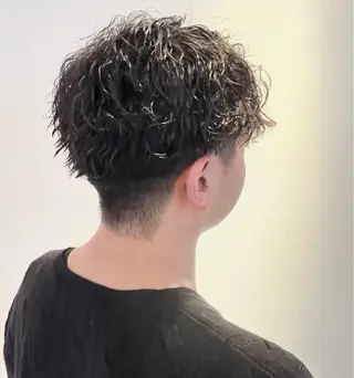 パーマ メンズ 赤み消しカラー✳️ 井上明日翔💫のヘアスタイル