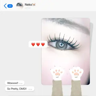 マツエク・マツパ eyelist. mizuki🐈‍⬛のマツエク・マツパデザイン