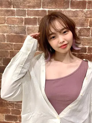 ショート 髪質改善/縮毛矯正 ツヤ髪🩷さつきのヘアスタイル