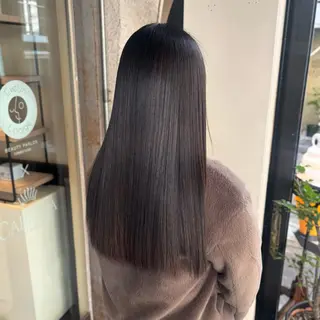 ロング カラー 芦刈 咲来のヘアスタイル