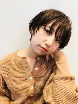 ショート カラー IKU ミニボブ名古屋のヘアスタイル