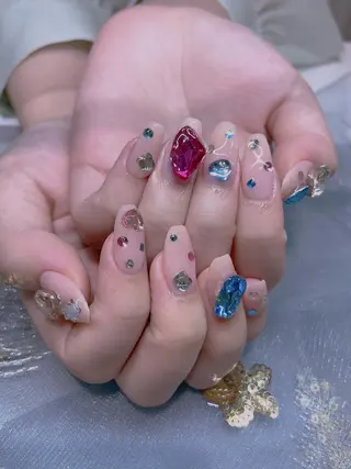 ネイル 長さだし専門店 M2　rikaのネイルデザイン