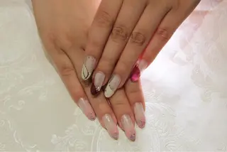 ネイル 透明感カラー💖 Stylist佐藤澪のマツエク・マツパデザイン