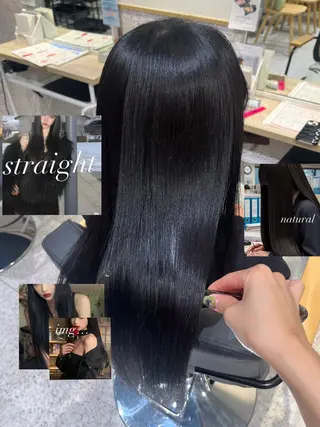 ロング 髪質改善&艶カラー/ ほんだあみ (♡)のヘアスタイル