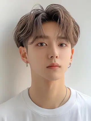 メンズ 艶髪カラー💙ྀི/ アイ兼任👀/ミナルのマツエク・マツパデザイン