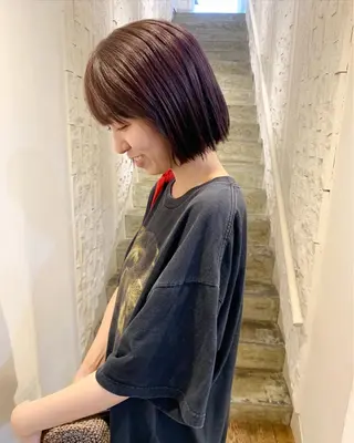 ミディアム カラー 【takk】 ナカヤママサヨシのヘアスタイル