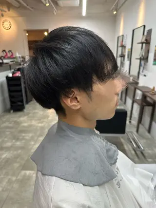 ミディアム 三宅 亨表のヘアスタイル