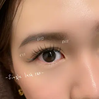 マツエク・マツパ mahina🦋 cp/iLaのマツエク・マツパデザイン