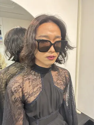 パーマ メンズ 艶髪/ストレート🎀 あやねのヘアスタイル