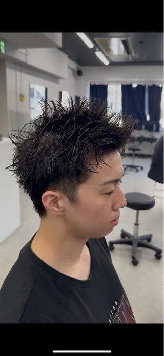 ショート メンズ クラシックスタイル 💈鈴木洵誠のヘアスタイル