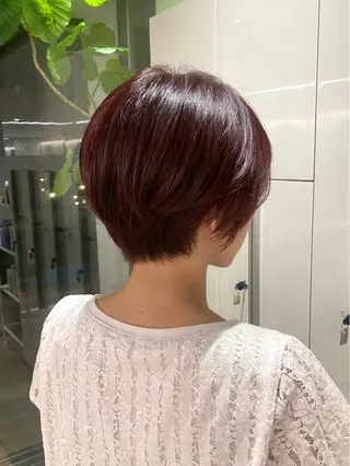 ショート 💋sara/レイヤ ー/ショート【蔵前】のヘアスタイル