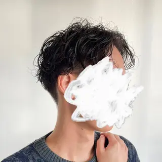 ショート パーマ メンズ ✂︎カット得意 🍀笠原草太のヘアスタイル