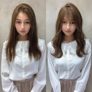 セミロング 木俣 真也のヘアスタイル