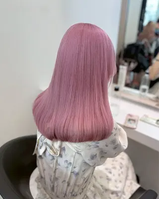 ロング カラー ハイトーンカラー💞 くるみ🎀のヘアスタイル