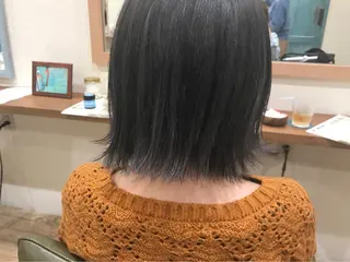 ミディアム カラー オリーブ透明感カラー 表参道/MIKUのヘアスタイル