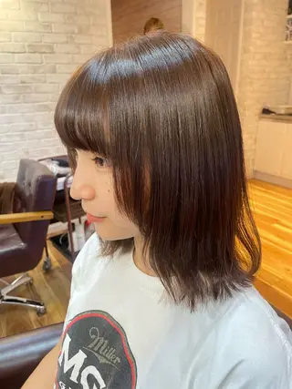 ミディアム GLITTER赤塚店所属・GLITTER ハイ トーン🎀北野佑季のヘアスタイル