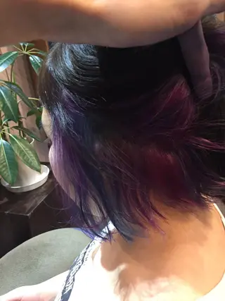 ショート カラー 原宿サロン代表 デザインカラー伊藤卓のヘアスタイル