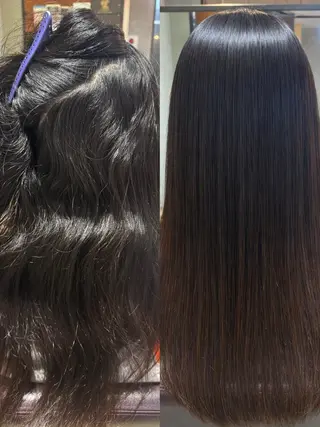 ロング ツヤ髪🫧似合わせ ✨あんどうゆうかのヘアスタイル