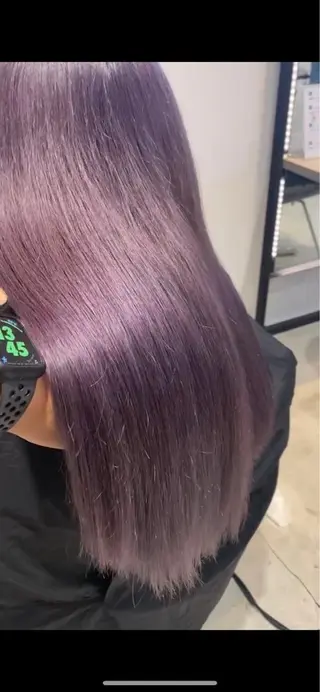 ロング カラー 髪質改善/縮毛矯正 レイヤー/松川匠のヘアスタイル