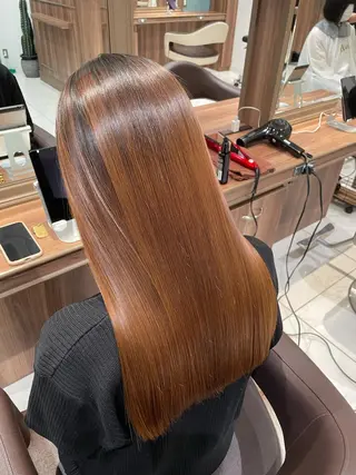 ロング 🧸レイヤーカット 🤎店長anju🪽のヘアスタイル