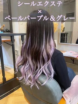 ロング カラー エクステ指名No.1 【店長】橘田のヘアスタイル