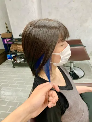 ショート 【清瀬】パサツキ 広がり改善川合剛史のヘアスタイル