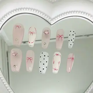 ネイル By moonネイル 🌷ワンホン/韓国風のネイルデザイン