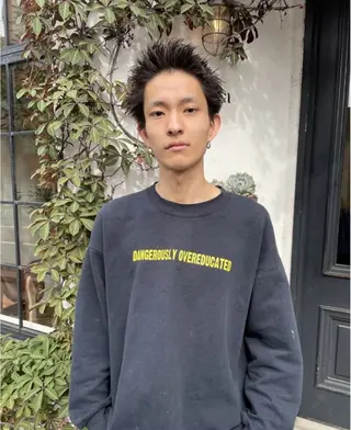 ショート 三鷹/メンズヘア/ メンズパーマ/トナミのヘアスタイル