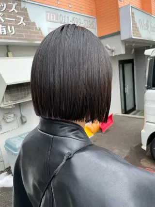 ミディアム 山田 康平のヘアスタイル