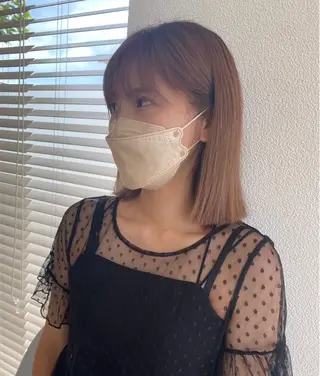 ミディアム ufufu所属・境 菜摘のヘアスタイル