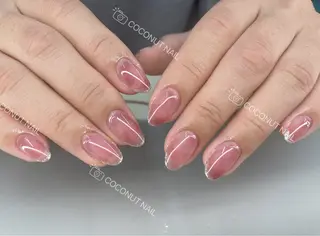 ネイル 神田 ココナッツのネイルデザイン