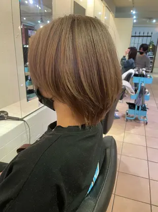 ショート 髪質改善 SHEER. 大阪梅田所属・髪質改善/ 梅田中崎町/宮里のヘアスタイル