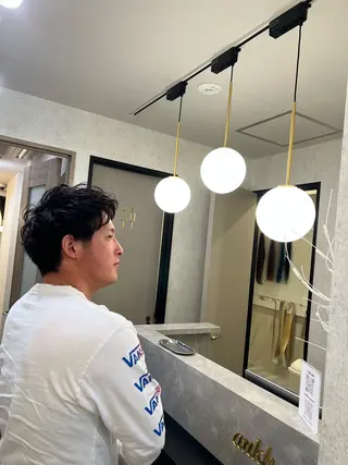 ショート ANKHCROSS新宿店【アンククロス】所属・メンズパーマ スペシャリスト大塚のヘアスタイル