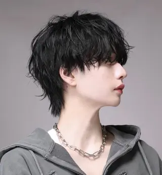 メンズ 新谷 結菜のヘアスタイル