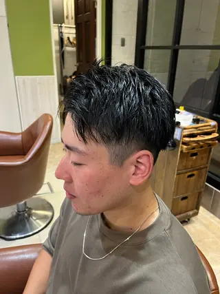 メンズ 🦕望月渉🦕 パーマ🌪️ブリーチのヘアスタイル